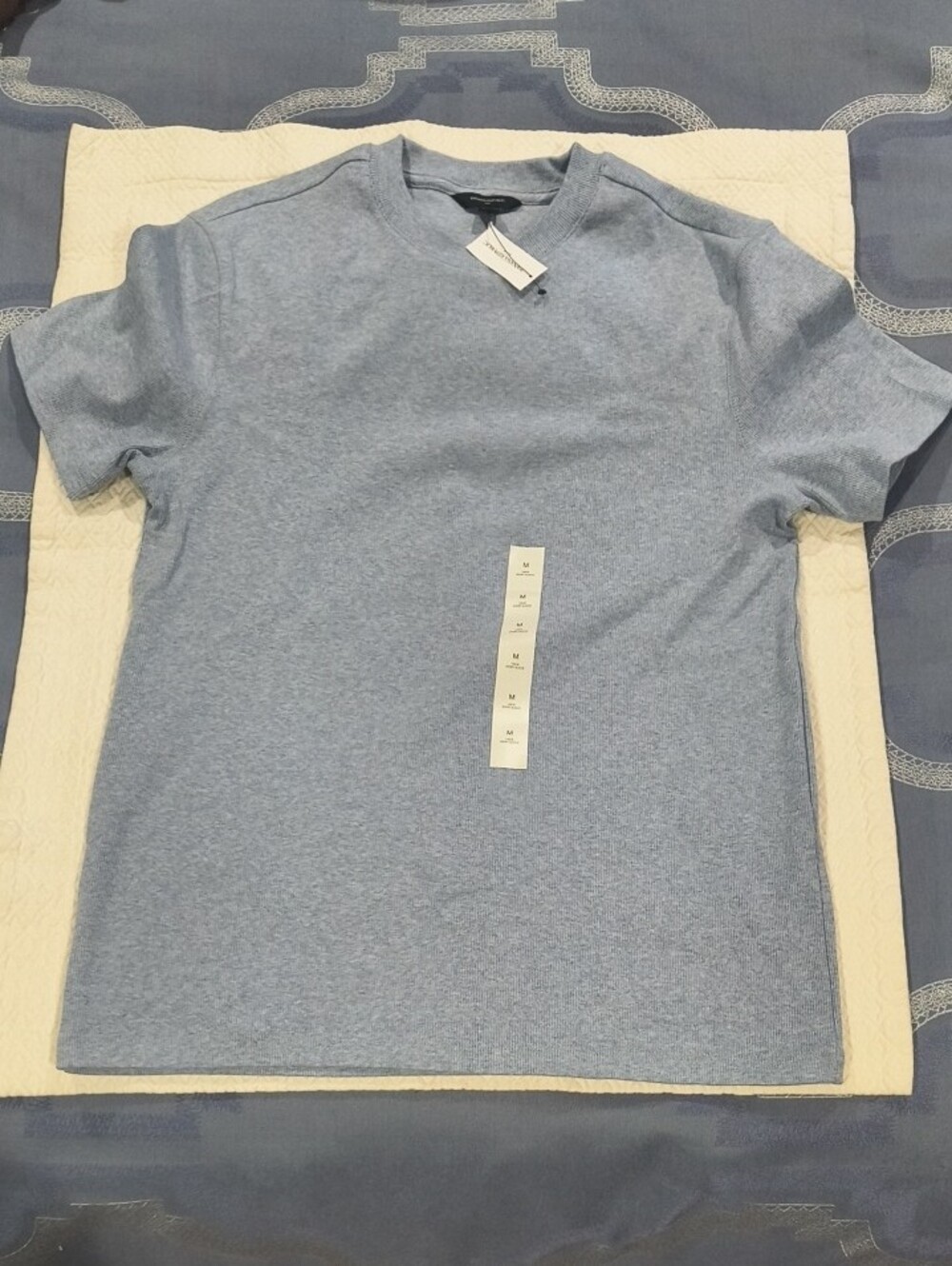 Banana Republic Factory Mini Ribbed Slim-Fit Cotton Tee
